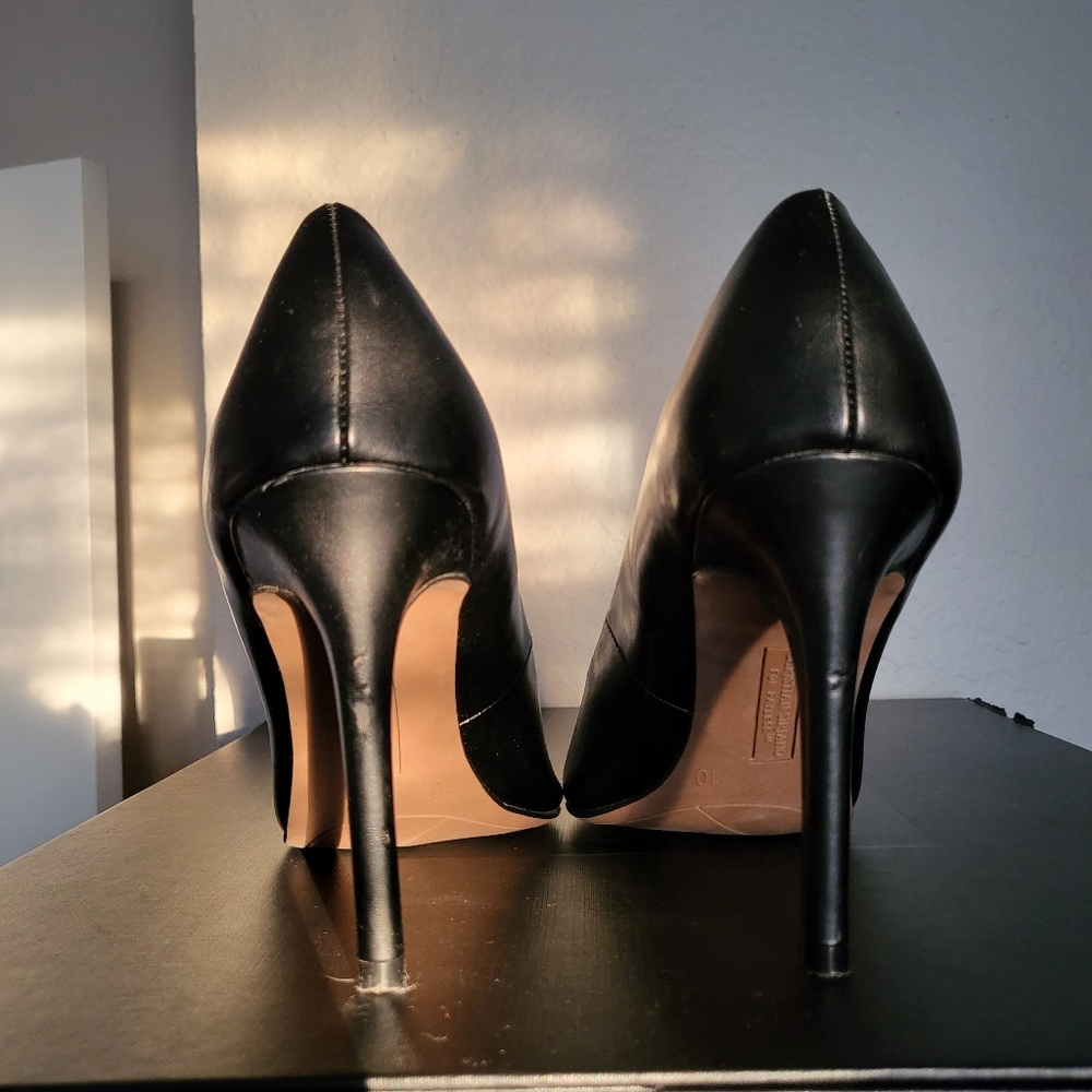 Black Christian Siriano heels